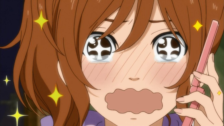 Аниме умиляется