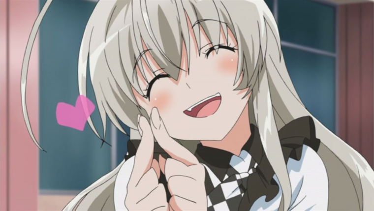 Аниме радуется