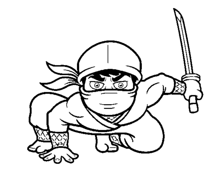 Ниндзя мультяшный