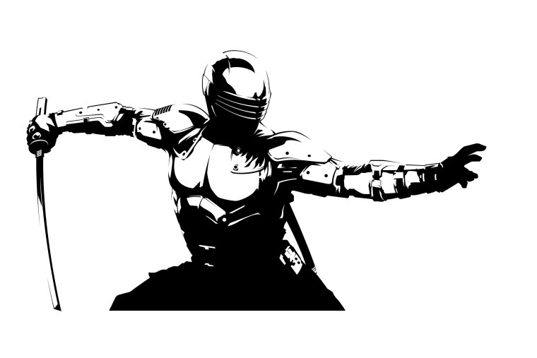 Бросок кобры 2 ниндзя в белом