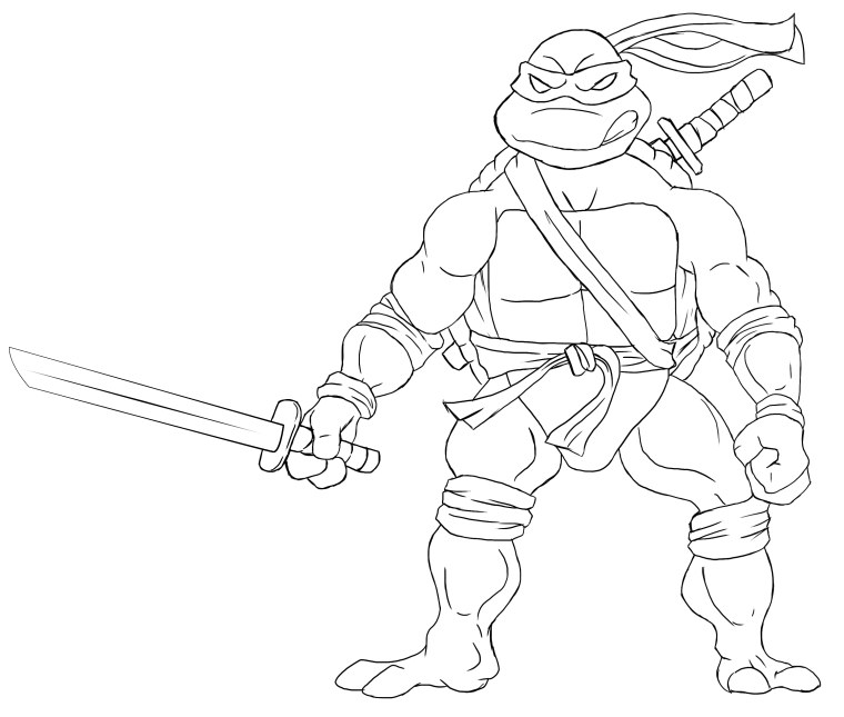 Ниндзя мультяшный