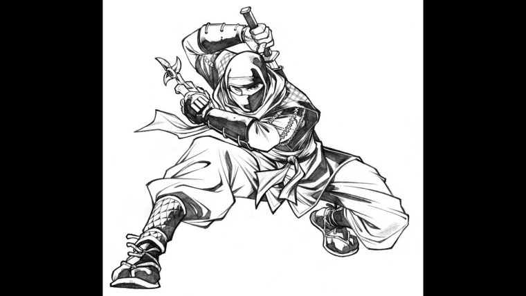 Ниндзя карандашом
