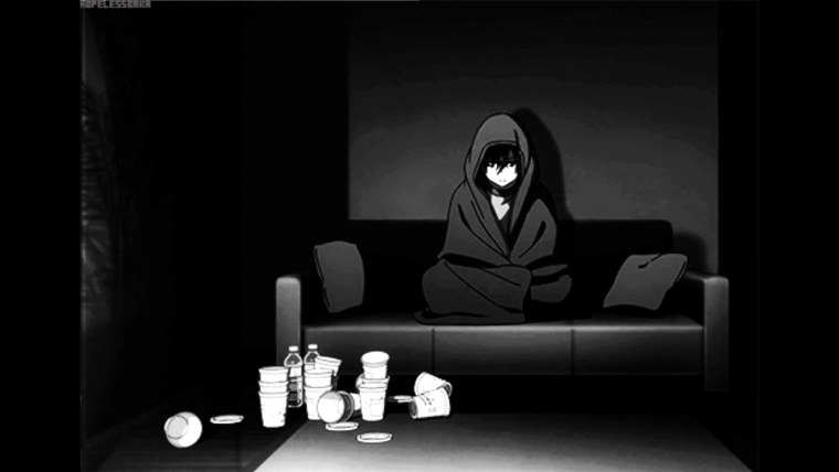 Аниме депрессия Тоби