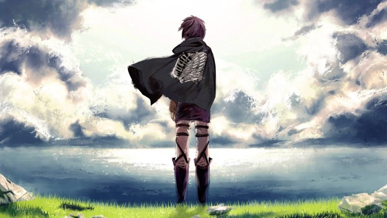 Аниме атака титанов