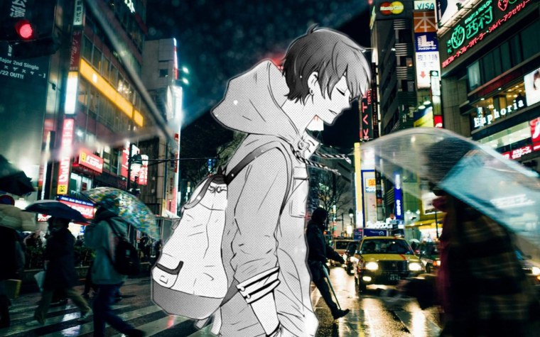 Аниме арт парень