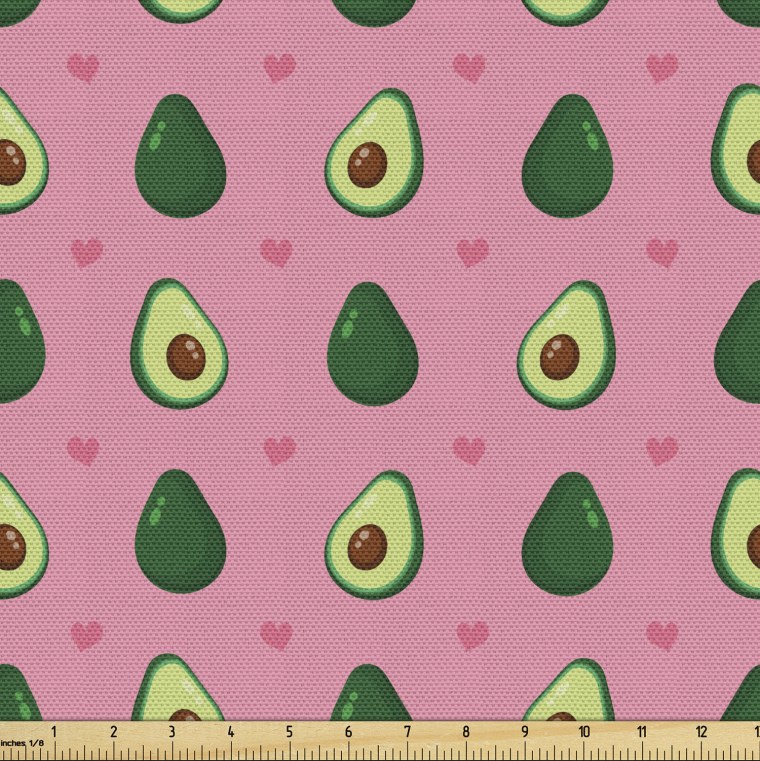 Фон авокадо с глазками