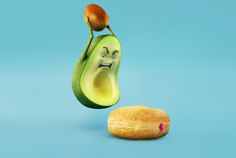 Авокадо прикольные