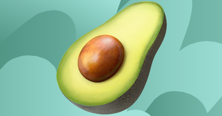 Эмодзи авокадо