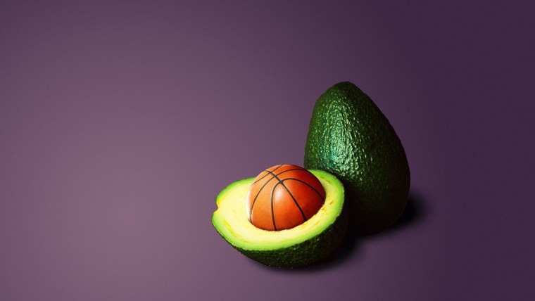 Авокадо баскетбол