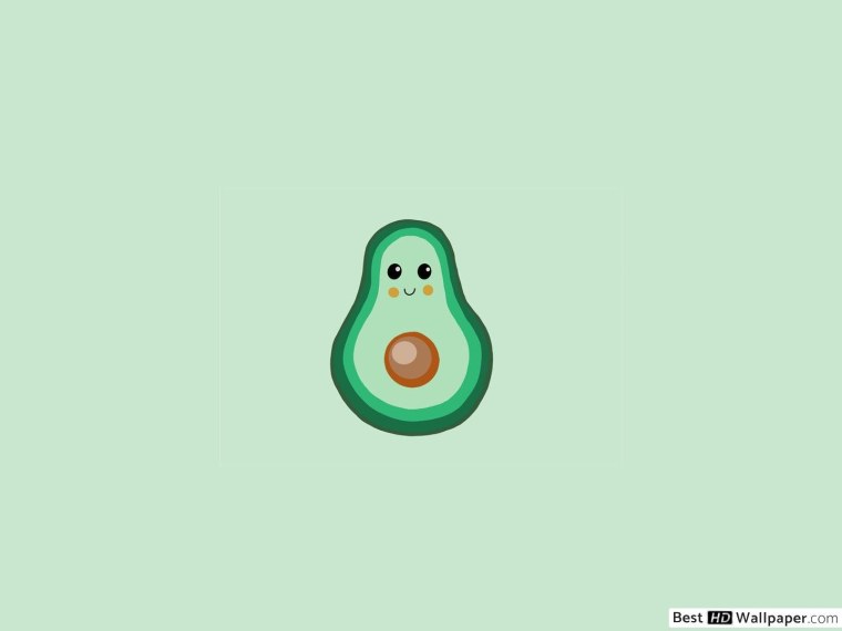 Обои с авокадо