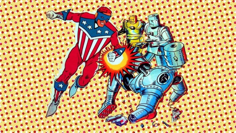Фон комиксы Марвел