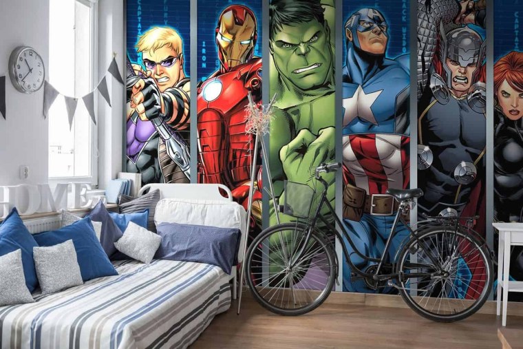 Детская комната в стиле Марвел