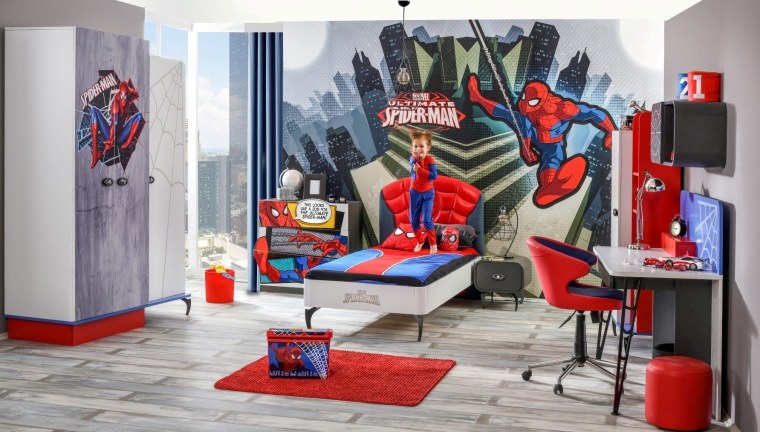 Комната для мальчика человек паук