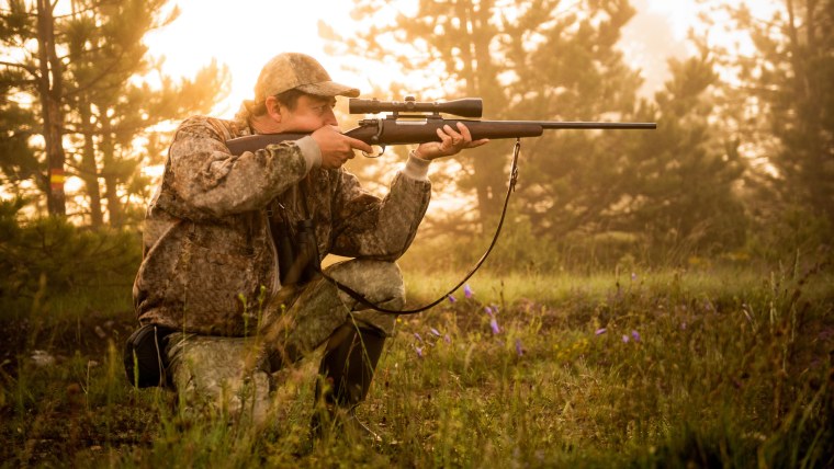 Охотник с ружьем