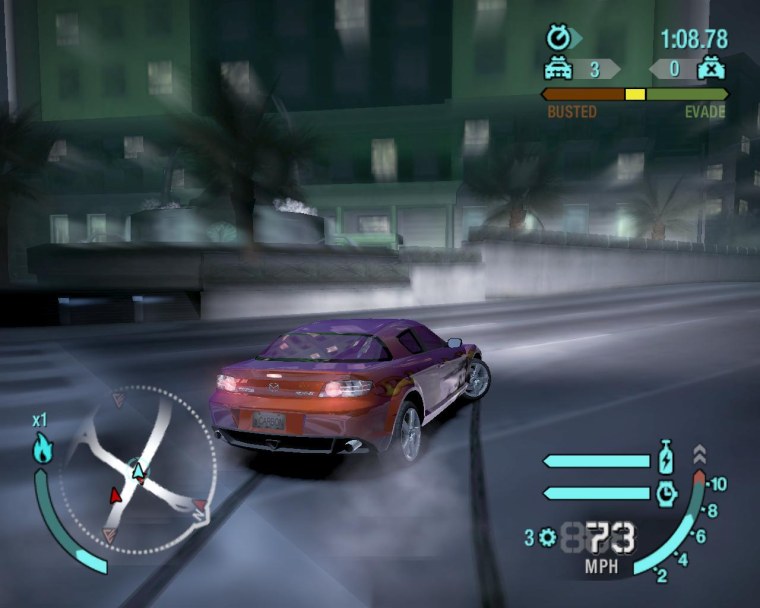 Need for Speed Carbon дрифт