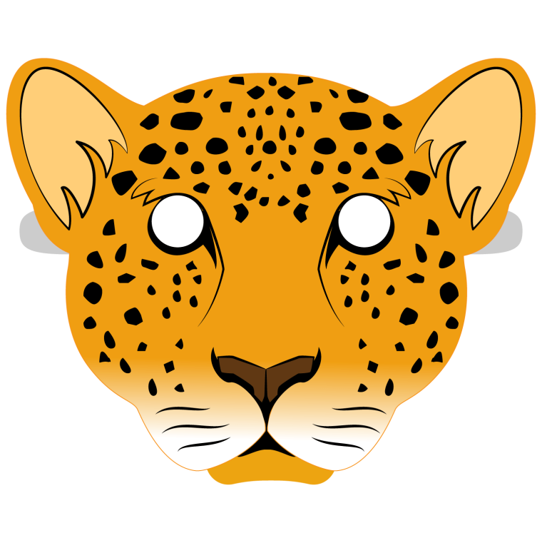 Маска леопард