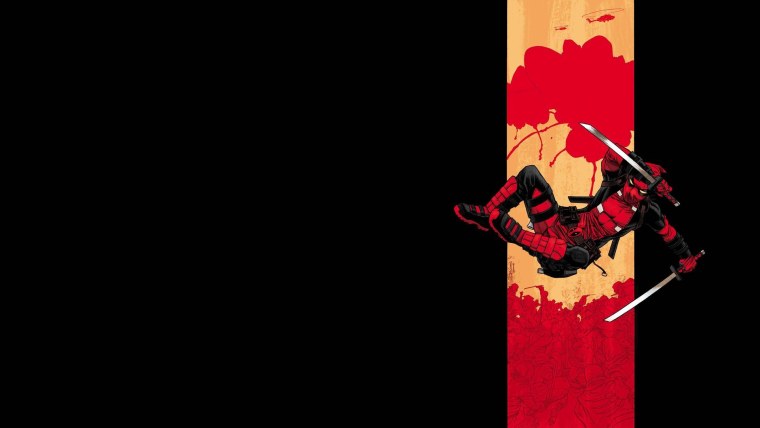 Красный фон Марвел