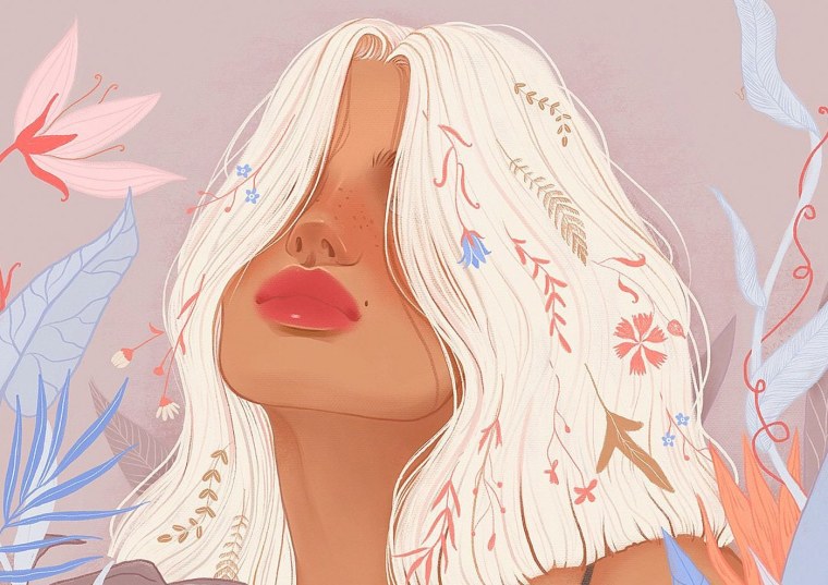 Нарисованная косметика