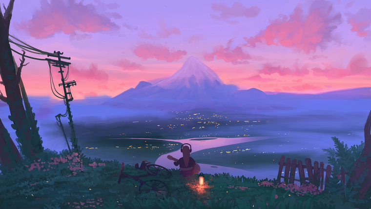 Неоновая комната арт