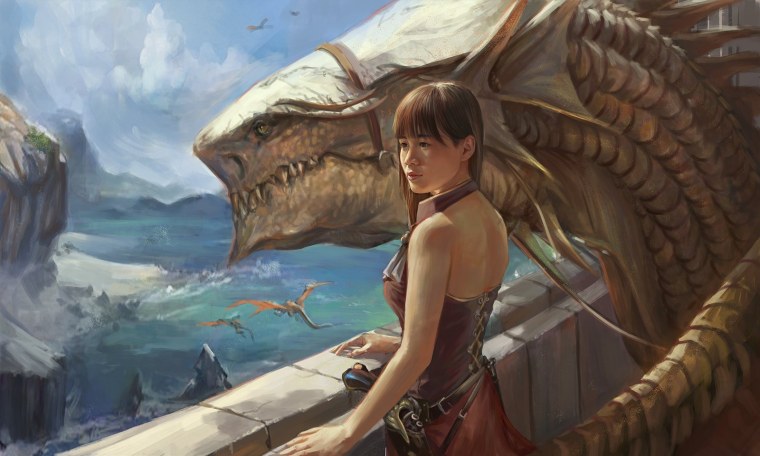 Ведьма и дракон