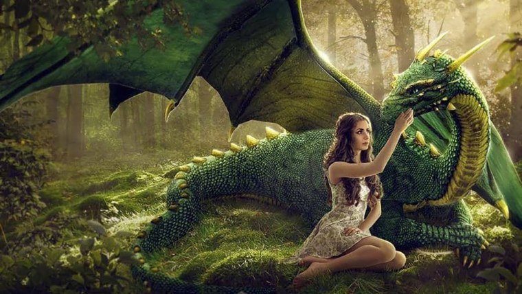 Девочка и дракон
