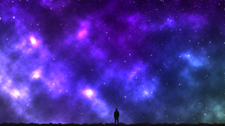 Звездное небо фон