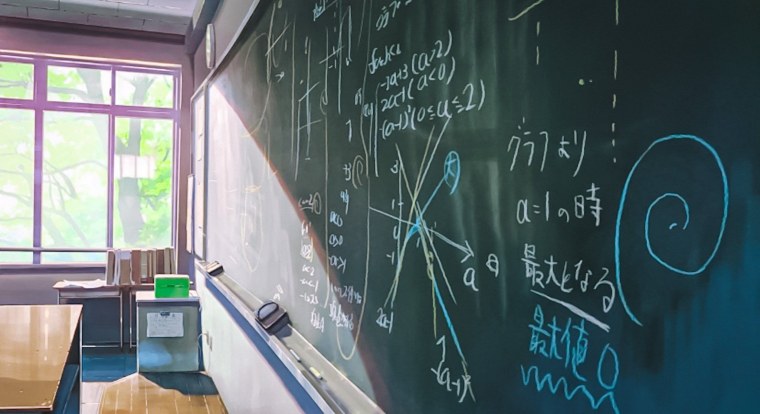 Аниме доска в школе