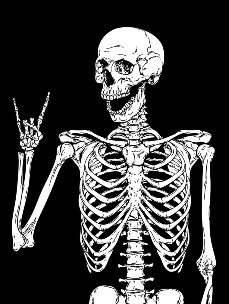 Рисунки на черном фоне