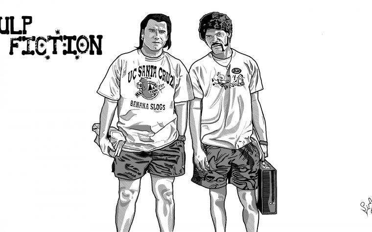 Криминальное чтиво карикатура