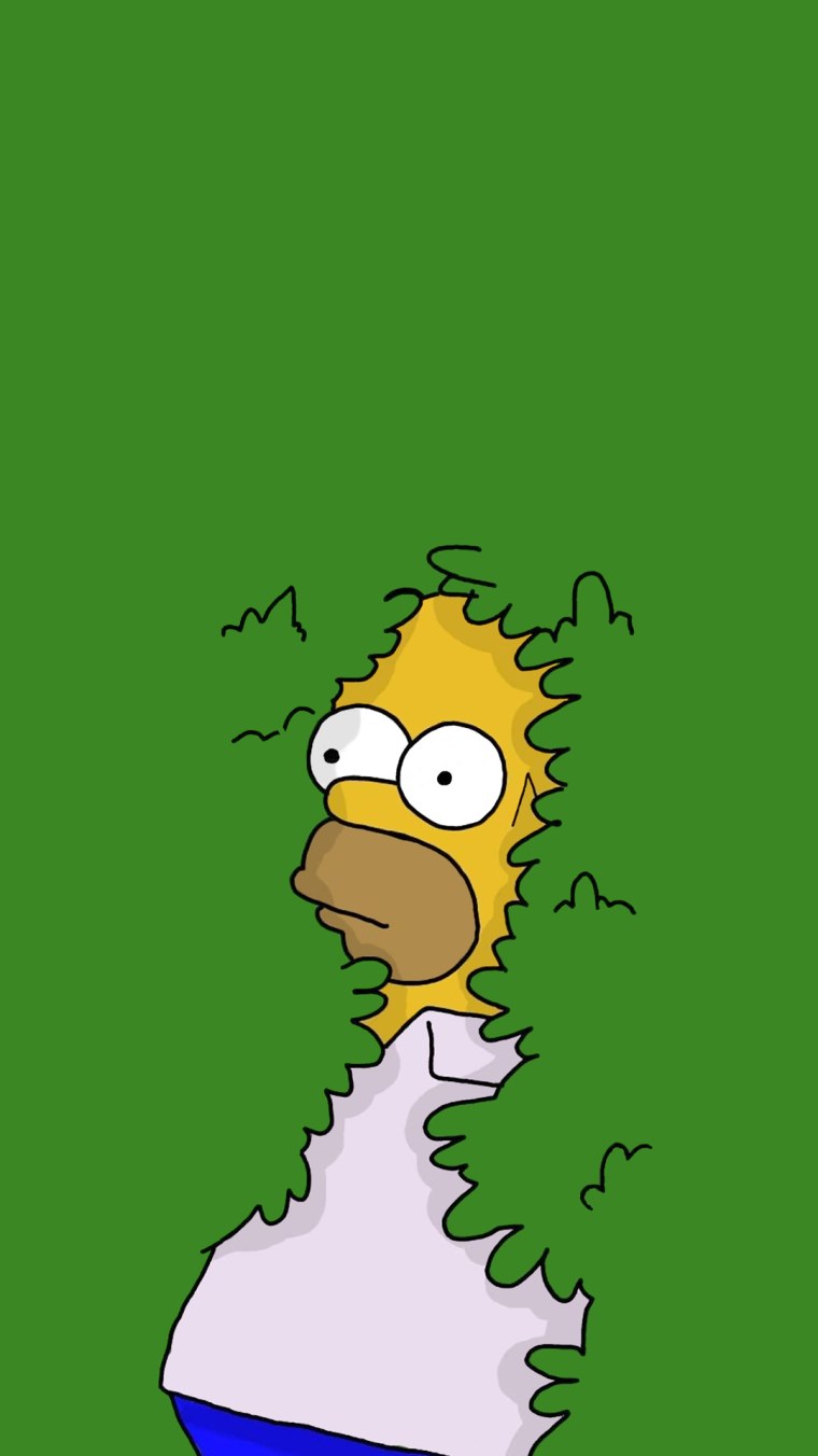 Симпсон в кустах