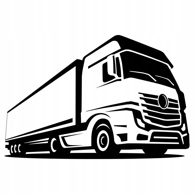 Тягач Мерседес вектор