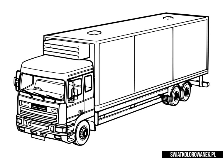 Раскраски грузовые машины