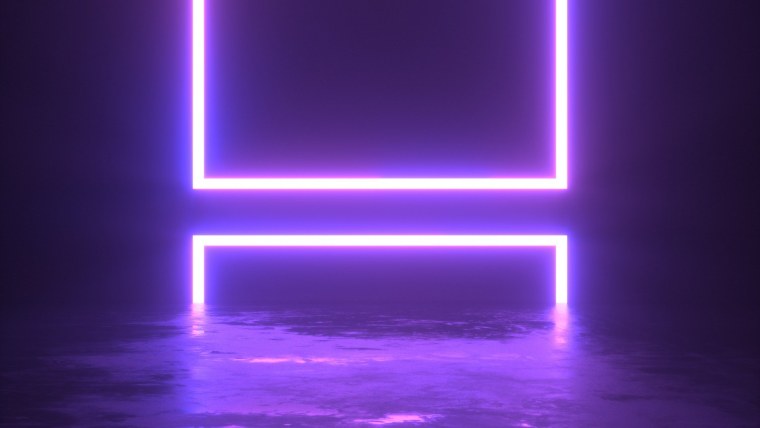 Неоновая рамка