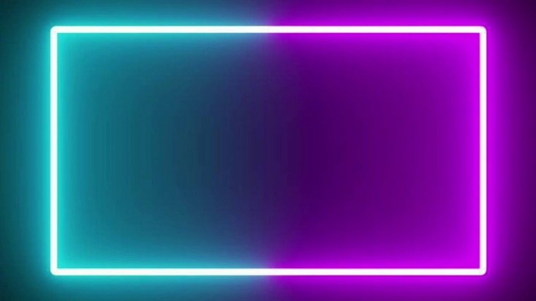 Неоновая рамка