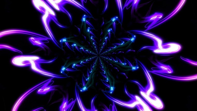 Неоновые обои на телефон