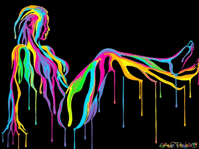 Неоновый кот