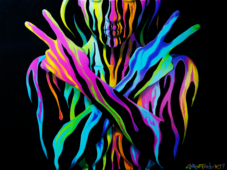 Неоновая живопись