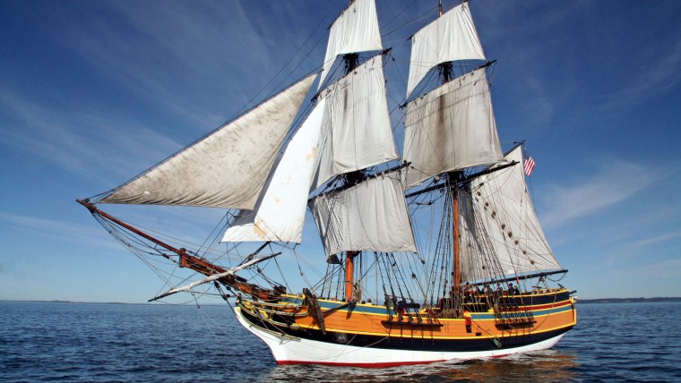 Баркентина корабль парусный