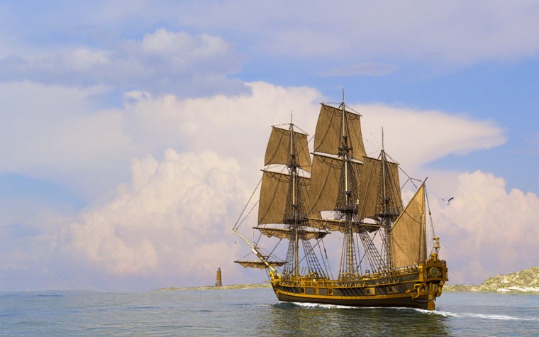 Парусный Фрегат Гектор