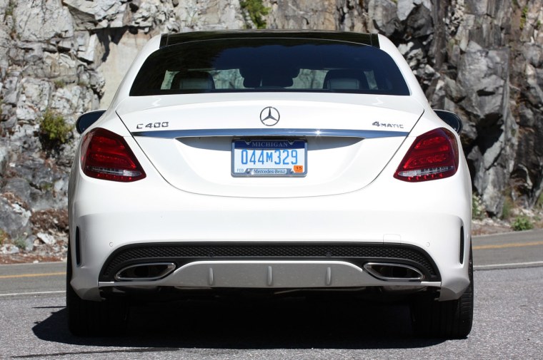 Mercedes-Benz w205 сзади