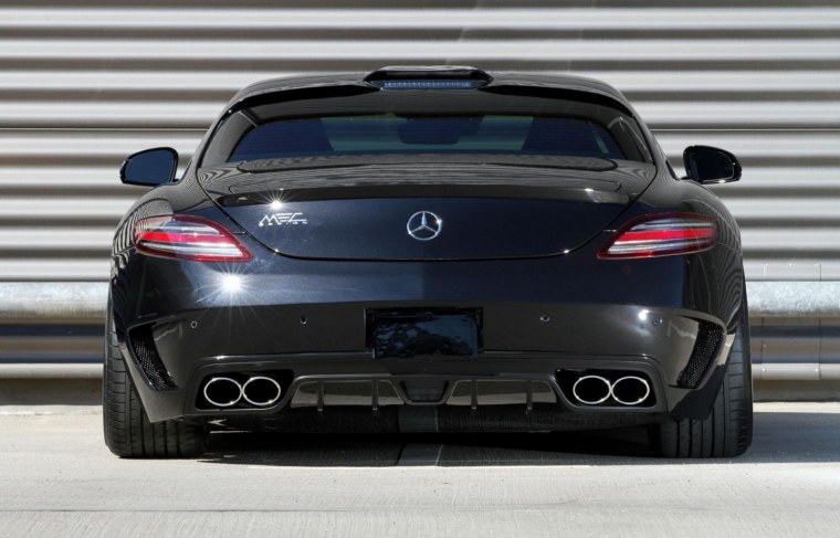 Мерседес СЛС 63 АМГ зад