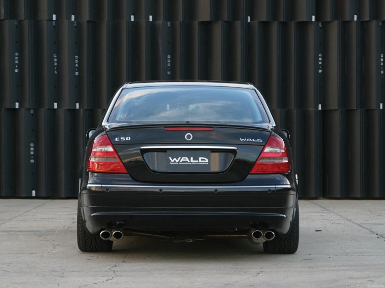 Мерседес 211 сзади