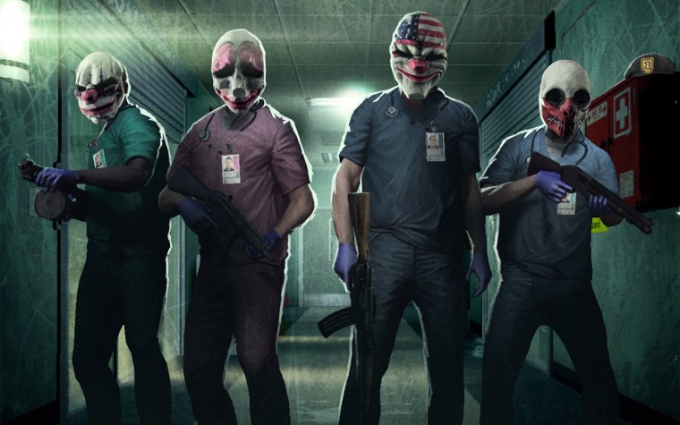 Игра ограбление банка в масках payday 2