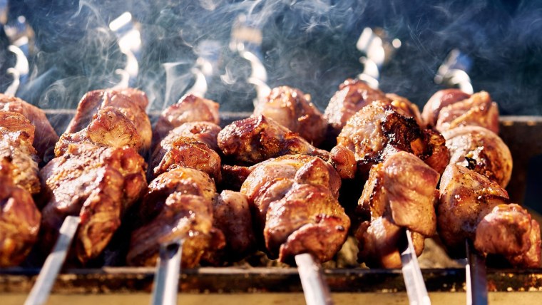 Шашлык аппетитный