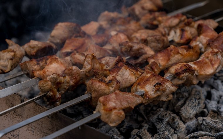Шашлык аппетитный