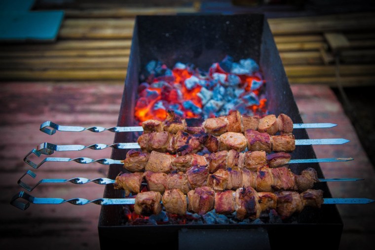 Шашлычная мангал