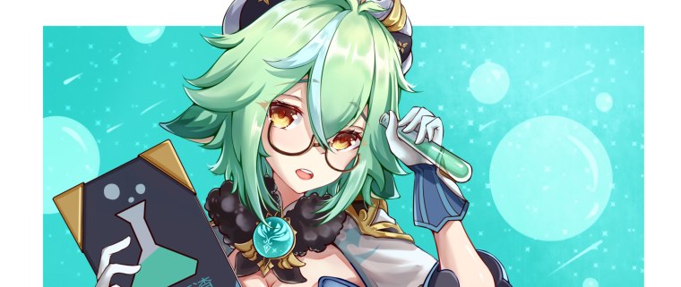 Сахароза Genshin Impact Art