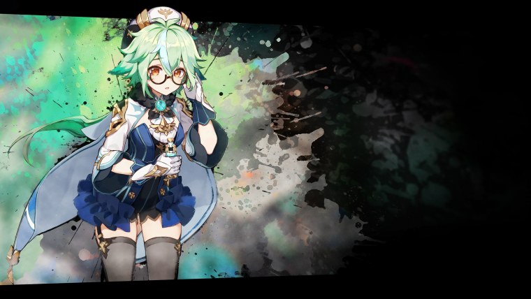 Геншин на рабочий стол