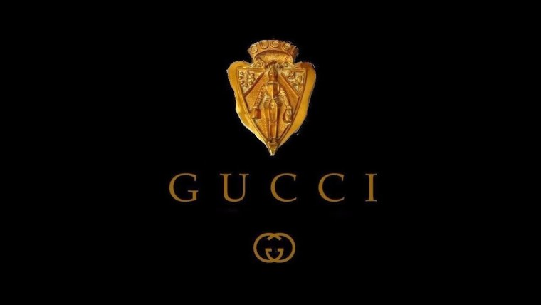 Гуччи логотип с цветами