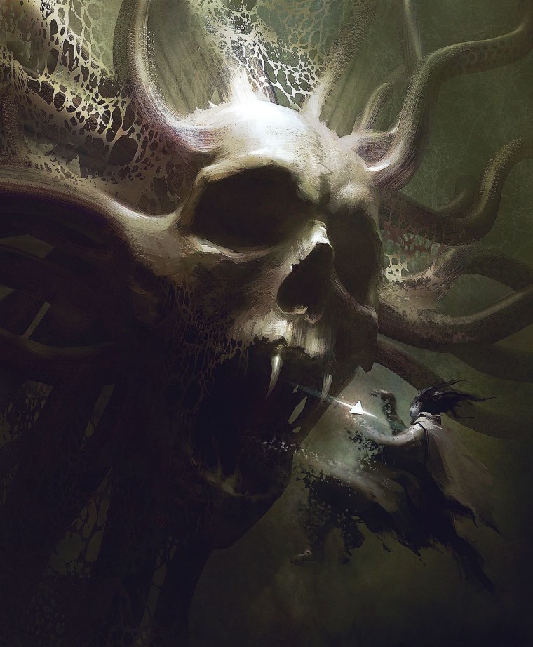 Черепа с рогами Эстетика